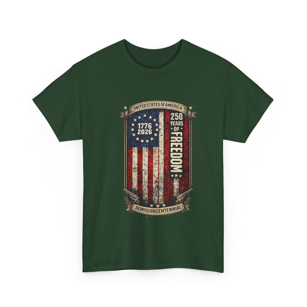 Independence Day Special — Includes Larger Sizes - Clean Classic Cotton T-Shirt - Personalization Available -