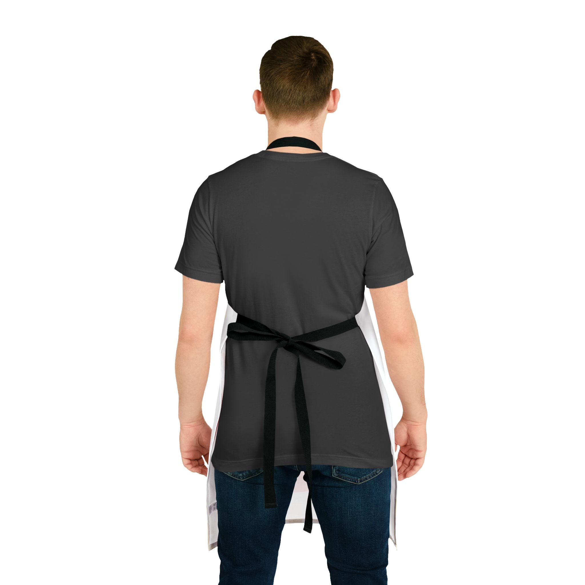 Grillmaster Flame Apron — BBQ Cooking Apron with Spatula & Fork Design