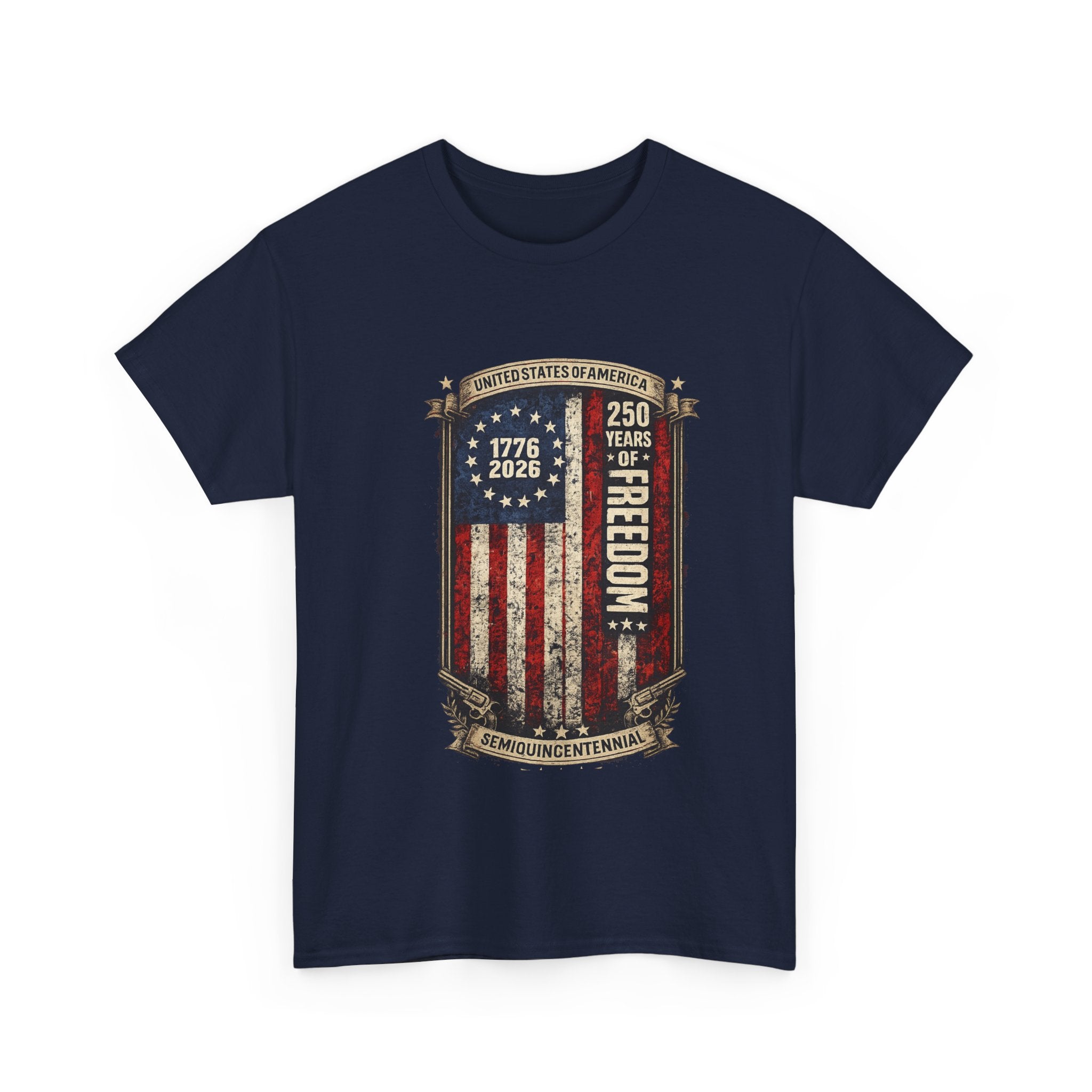 Independence Day Special — Includes Larger Sizes - Clean Classic Cotton T-Shirt - Personalization Available -