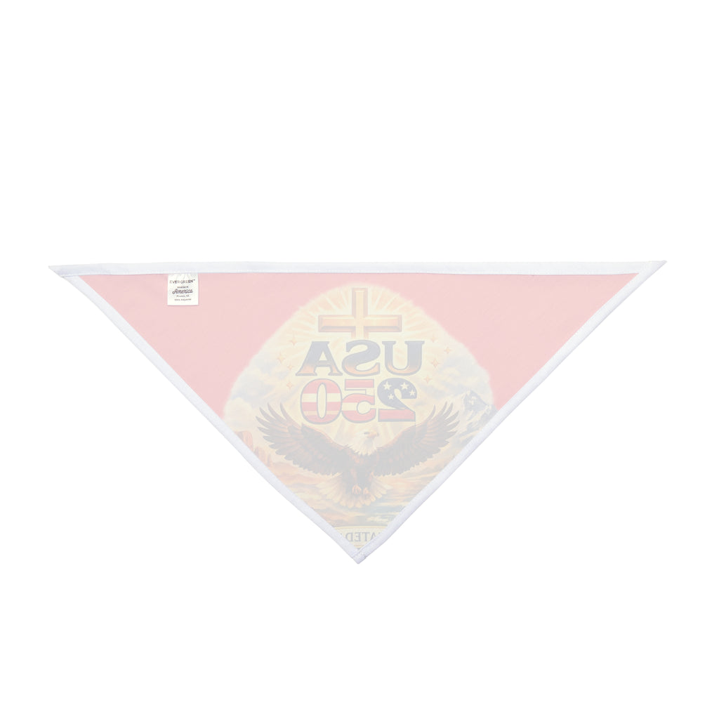 Fourth of July Pet Bandana — Patriotic Fireworks Dog & Cat Accessory