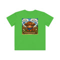Kids Tee — "I am loved, I am blessed" Cute Calf Christian Shirt