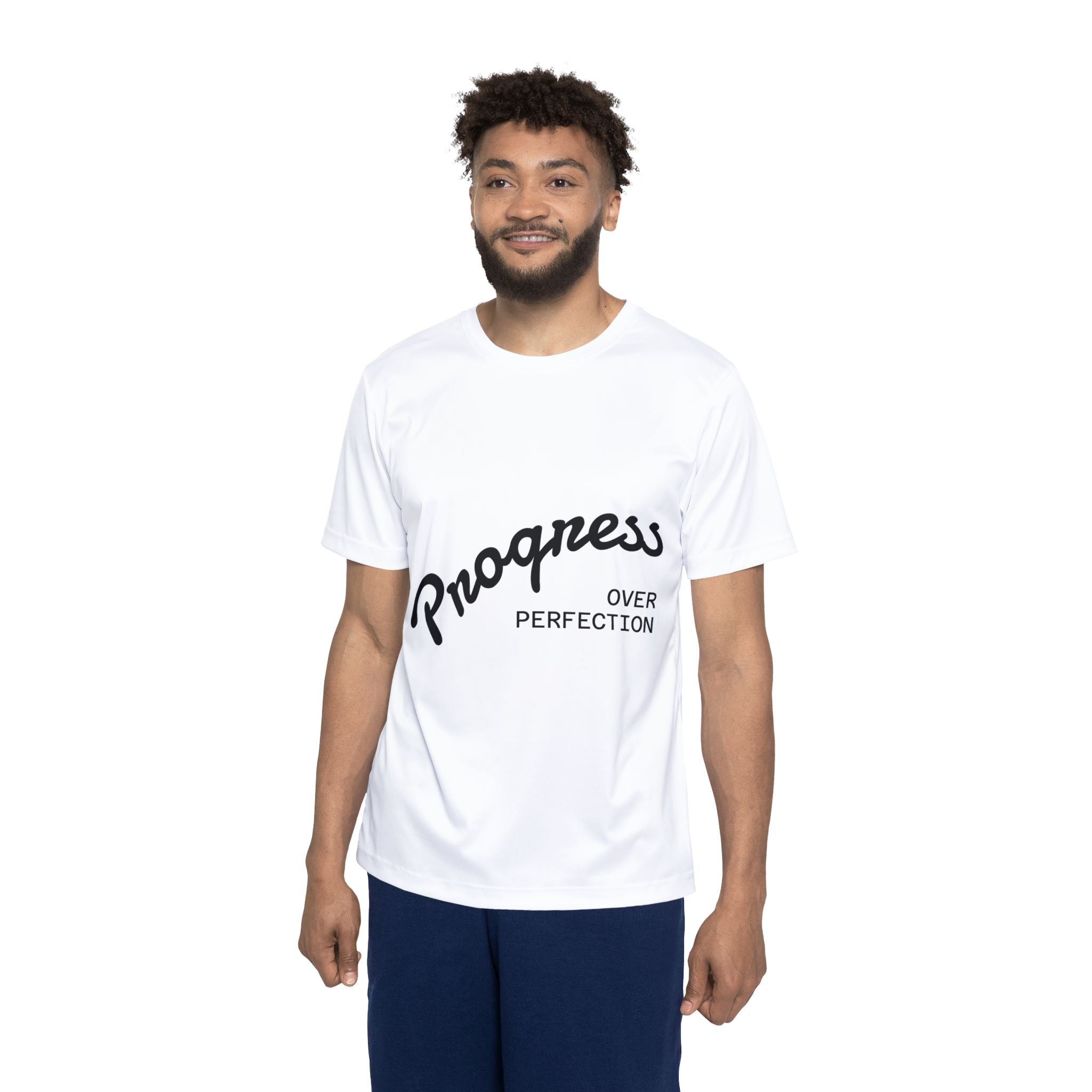 Progress Over Perfection Men's Sports Jersey