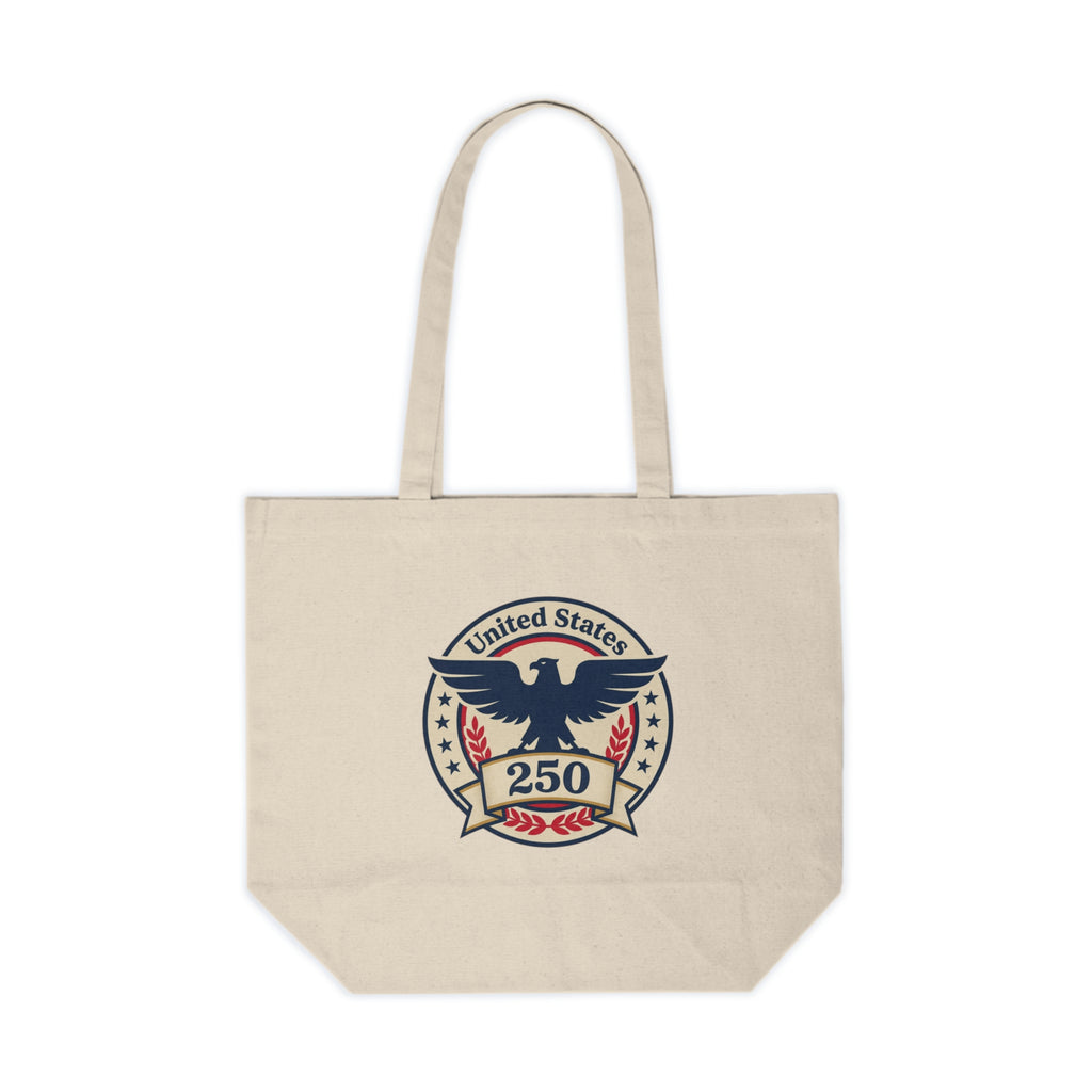 Canvas Tote - United States 250 Eagle Crest Patriotic Shopper