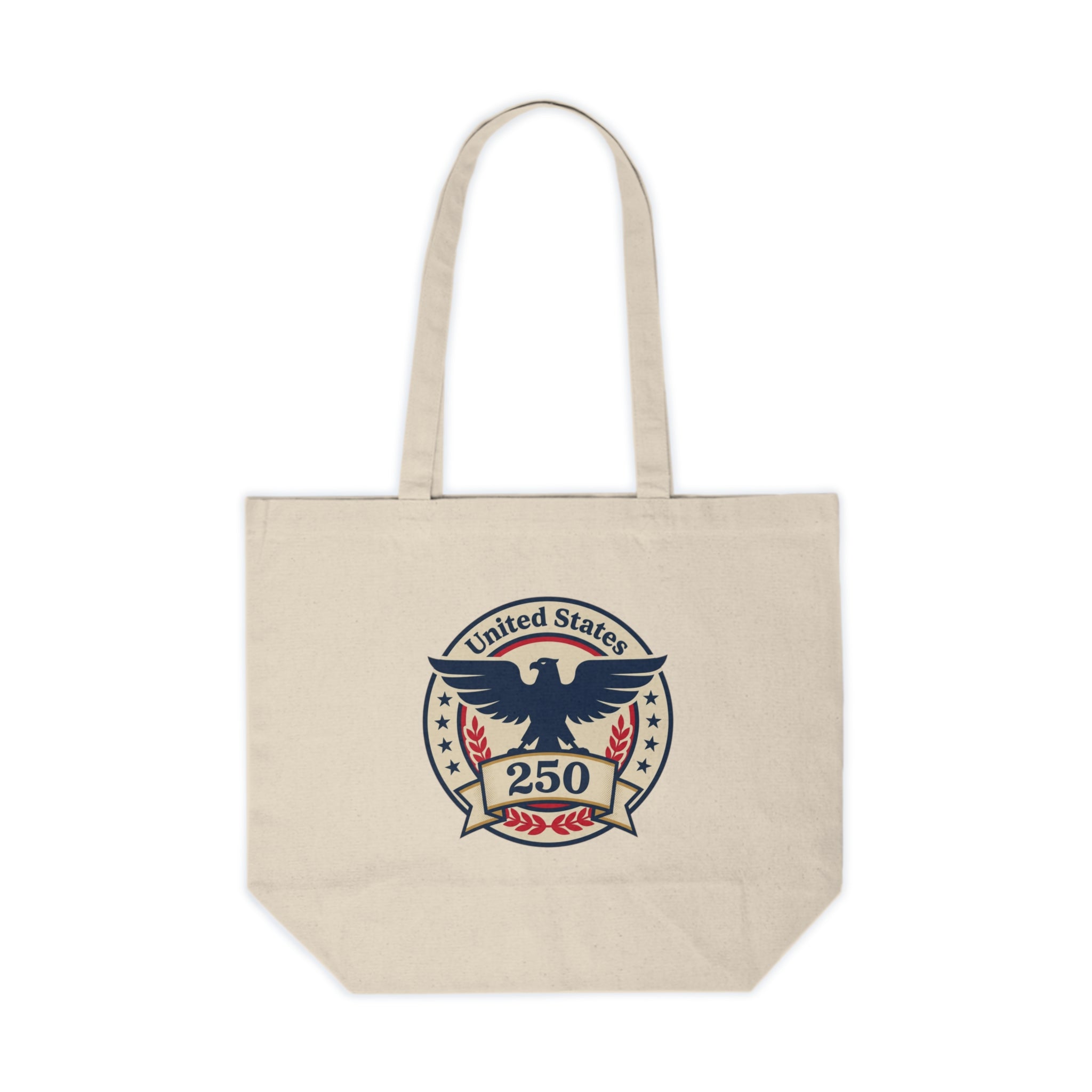 Canvas Tote - United States 250 Eagle Crest Patriotic Shopper