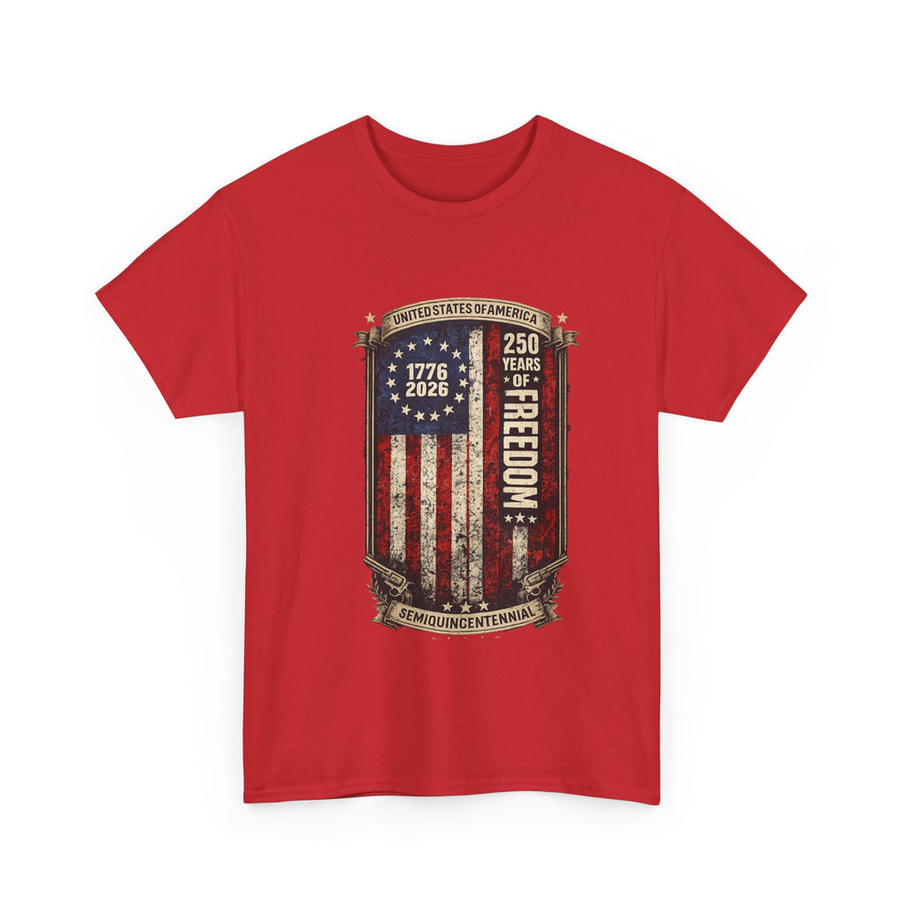 Independence Day Special — Includes Larger Sizes - Clean Classic Cotton T-Shirt - Personalization Available -