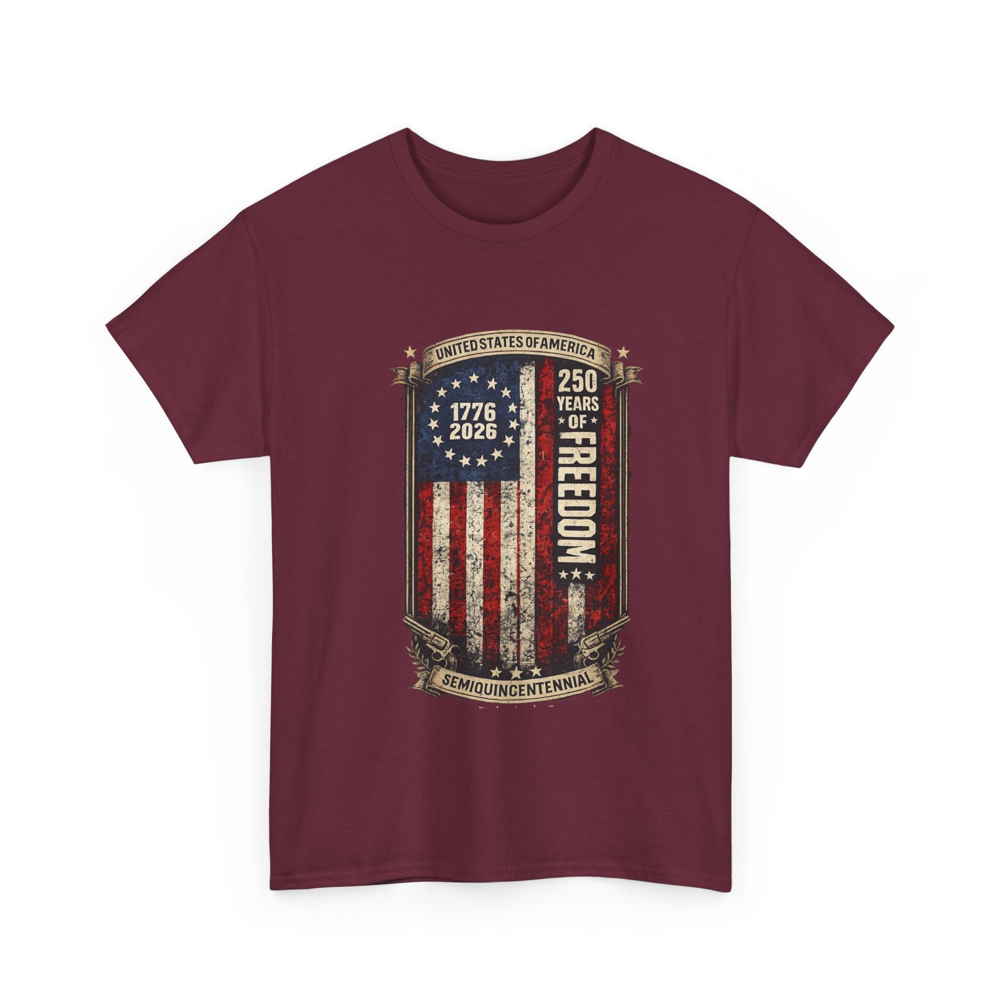 Independence Day Special — Includes Larger Sizes - Clean Classic Cotton T-Shirt - Personalization Available -