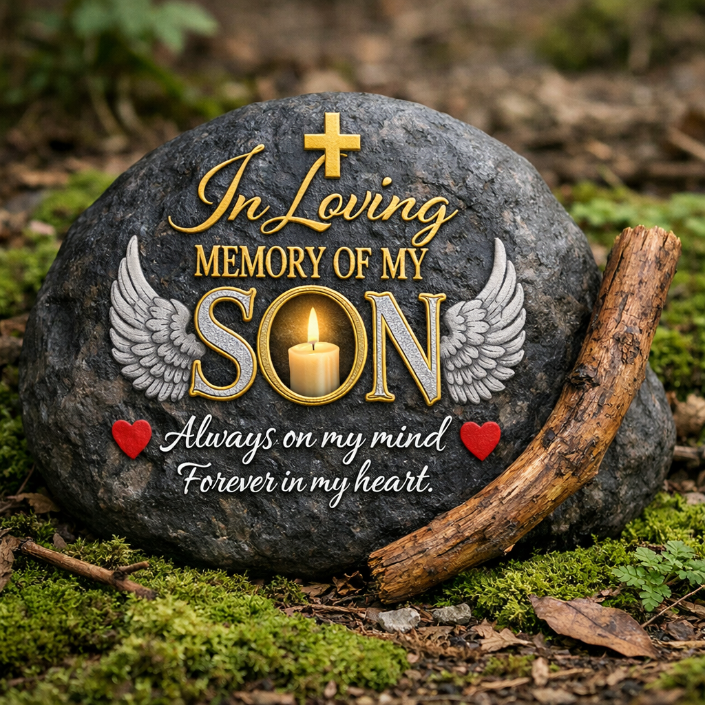 In Loving Memory of My Son T-Shirt — Memorial Tribute Tee - Personalization Available -