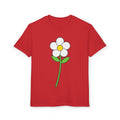 Kids Floral Daisy T‑Shirt – Cute White Flower Graphic Tee for Youth