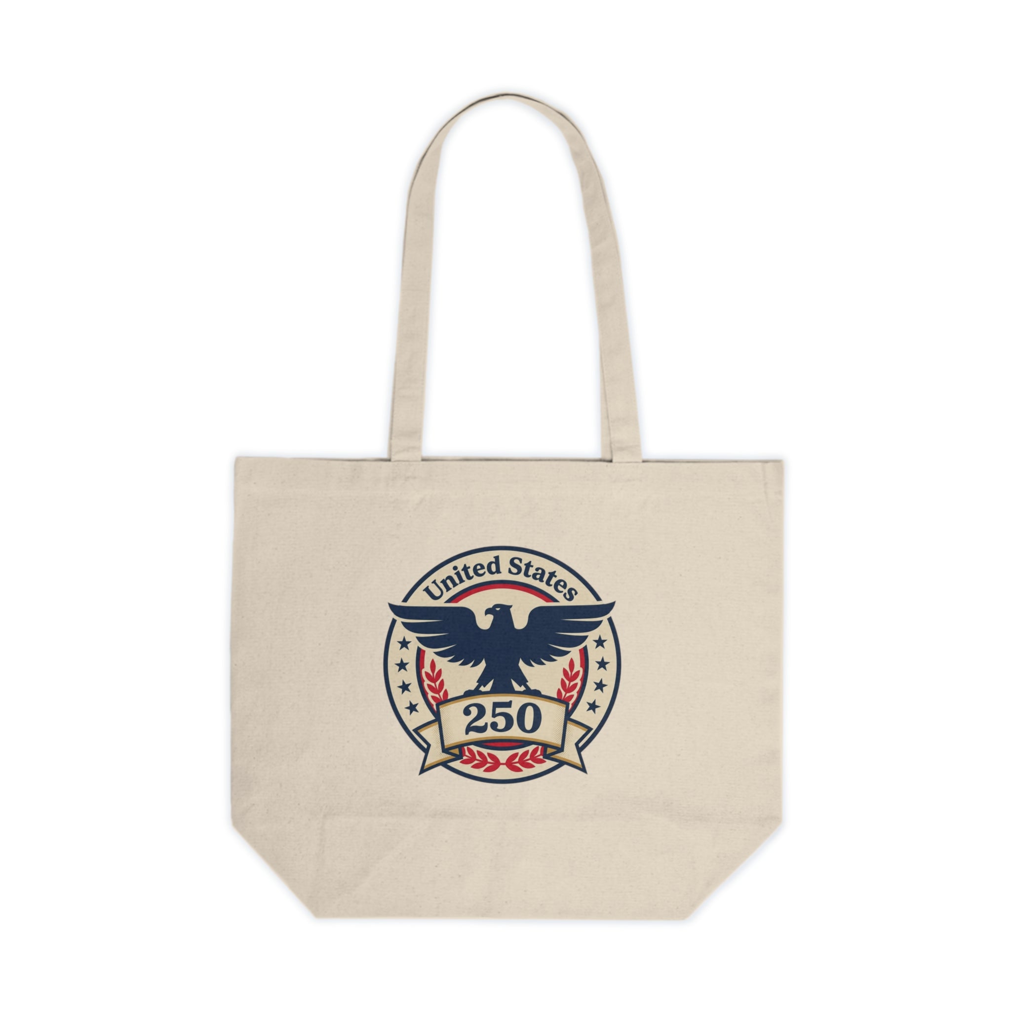 Canvas Tote - United States 250 Eagle Crest Patriotic Shopper