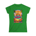 Women’s Tee — “The Lord Is My Strength” Tropical Faith Graphic