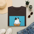Cat In Box T‑Shirt — "Go Away Human" Funny Grumpy Cat Tee