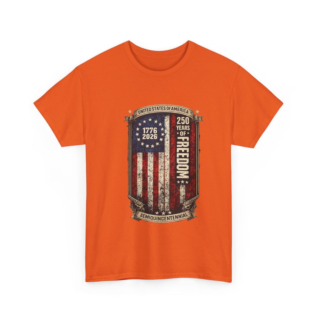 Independence Day Special — Includes Larger Sizes - Clean Classic Cotton T-Shirt - Personalization Available -