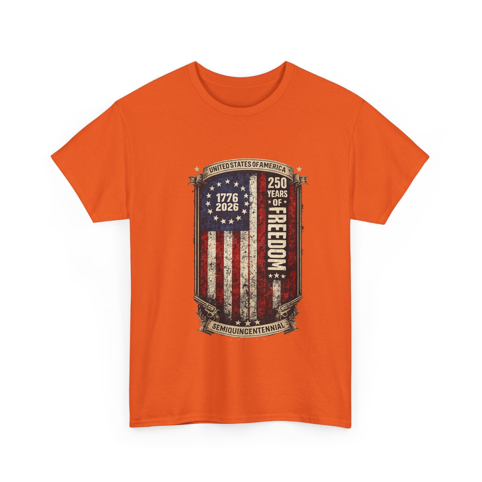 Independence Day Special — Includes Larger Sizes - Clean Classic Cotton T-Shirt - Personalization Available -