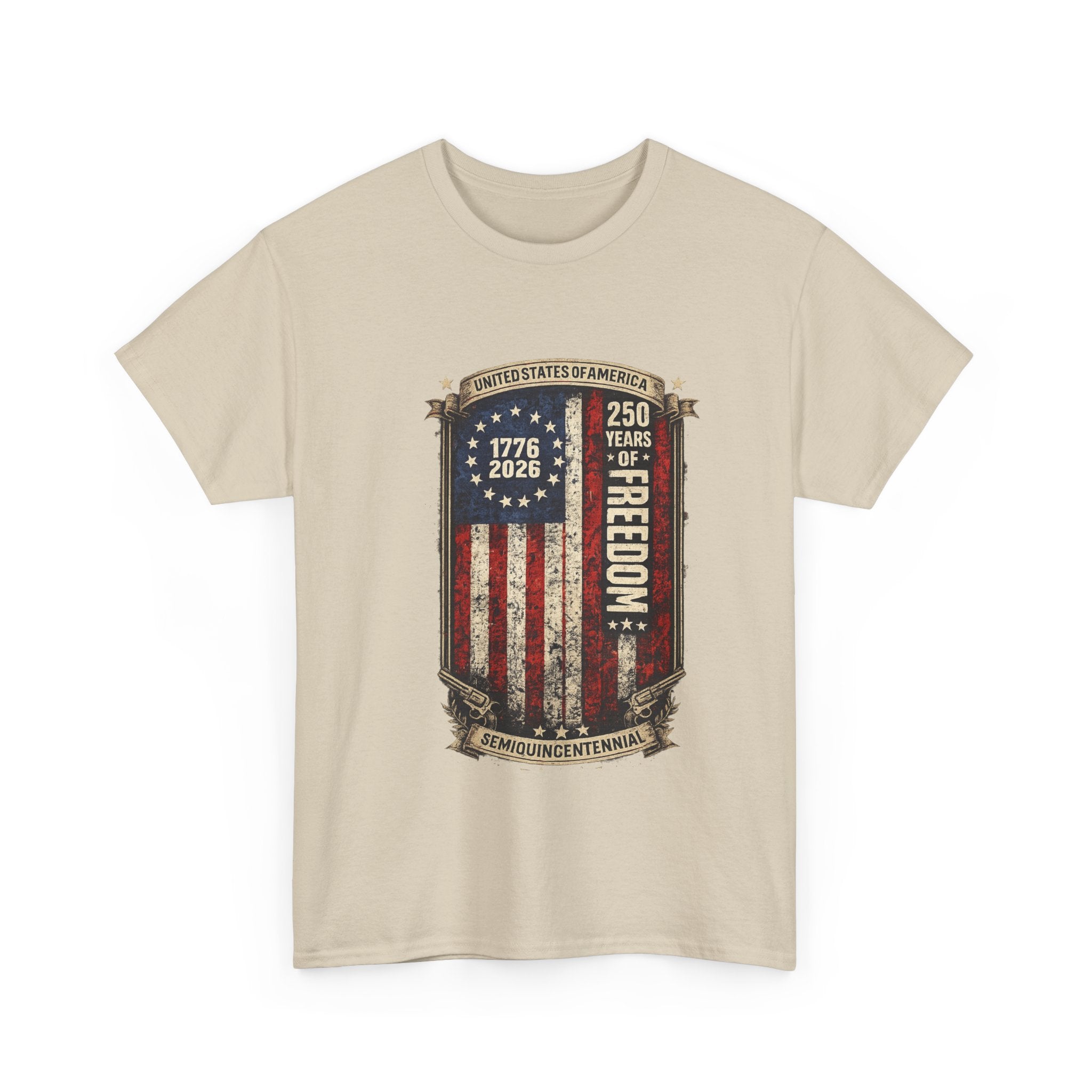 Independence Day Special — Includes Larger Sizes - Clean Classic Cotton T-Shirt - Personalization Available -