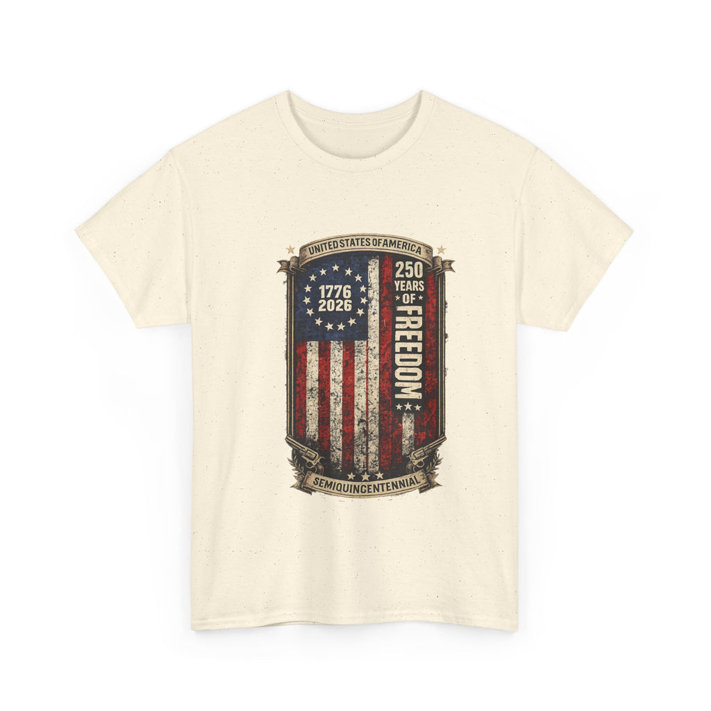 Independence Day Special — Includes Larger Sizes - Clean Classic Cotton T-Shirt - Personalization Available -