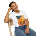 Graphic T-Shirt — "I am unique and perfect, in God's eyes." Retro Socks & Heels Art Tee