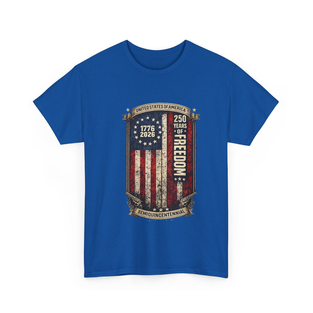 Independence Day Special — Includes Larger Sizes - Clean Classic Cotton T-Shirt - Personalization Available -